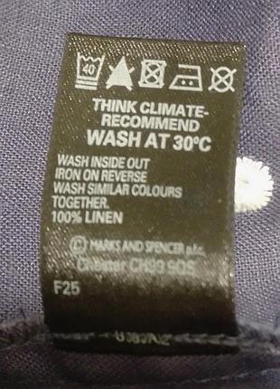 Платье 100% лен marks &amp; spenser 6