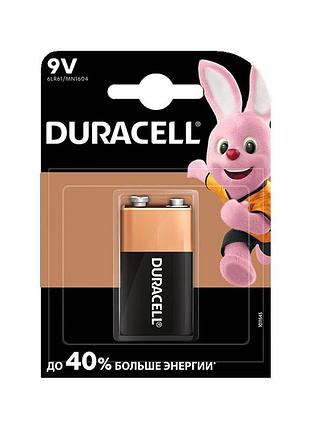 Батарейка крона duracell 9v/6lr61 (ціна за 1 шт)