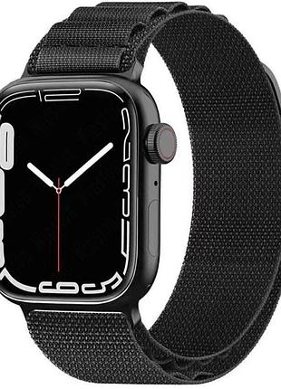 Ремешок alpine loop для apple watch 42(ser.1-3)/44/45/46/49mm (m/l) черный / black