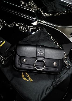 Zadig&voltaire kate smooth сумка натуральна шкіра
