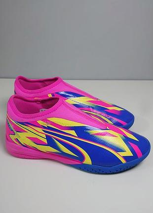 Футзалки, кроссовки puma ultra match ll energy 107557-01 pink/multi 37 г. оригинал