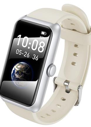 Смарт-часы hoco y34 37mm. 180 mah. ip67 smart sports watch(call version) silver