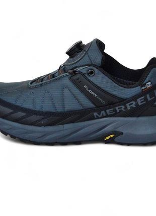 Merrell flofit pro boatm waterproof gray black 45