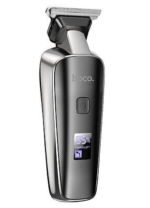Машинка для стрижки hoco hp23 diamond engraving electric hair clipper black