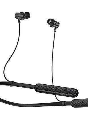 Беспроводные спортивные наушники borofone be72 sun neck hanging bt earphones black