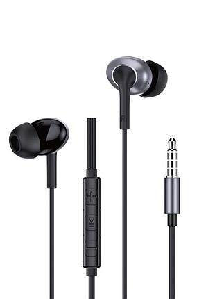 Проводные наушники wiwu eb317 stereo wired earbuds (3.5mm) black