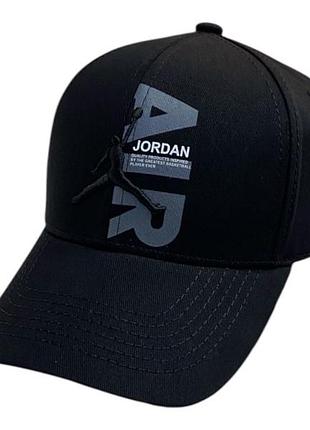 Кепка бейсболка jordan (чорна)