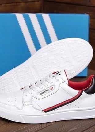 Топовые мужские кожаные кроссовки reebok classic белые удобные кеды1 фото