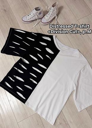 Distressed t-shirt «division cut», р.m