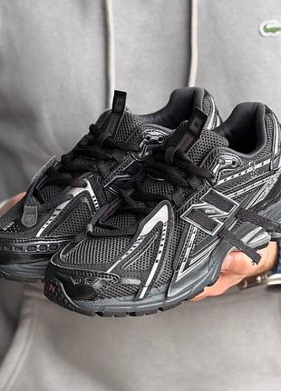 Чоловічі демісезоннні чорні чоловічі кросівки new balance 1906a