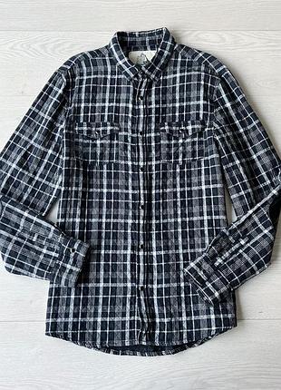 Чорна сорочка в клітинку river island