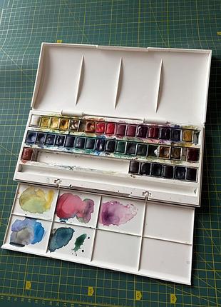 Акварельні фарби winsor & newton cotman studio 36 кольорів
