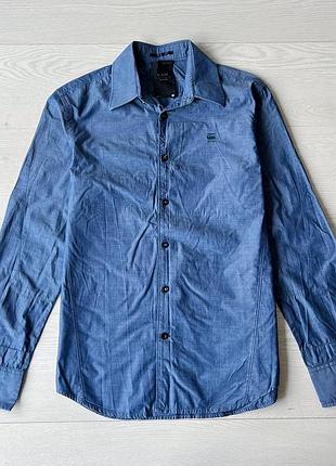 G-star raw сорочка синя