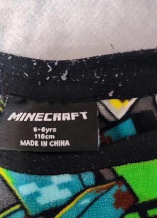 Кофта minecraft дитяча р.5-6 3