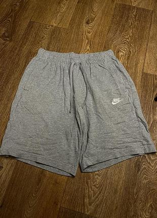 Шорти nike сірі м розмір шорти найк