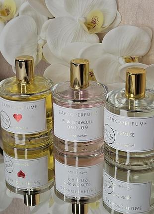 Zarkoperfume the muse розпив оригінал унісекс мускус амброксан ірис деревні молекулярна нішева данська парфумерія