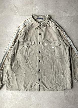 Сорочка вельветова vintage quiksilver surfboards corduroy shirt large