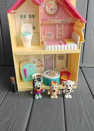 Игровой набор bluey moose toys mini home