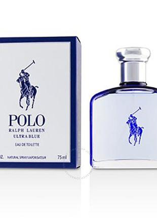 Чоловіча парфумерія polo ultra blue / edt spray 2,5 унції (75 мл) (3605971325328)