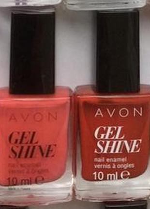 Лак для ногтей  avon с гель-лак эффектом