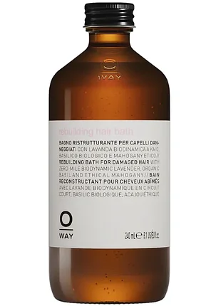 Шампунь для реконструкції волосся oway rebuilding hair bath