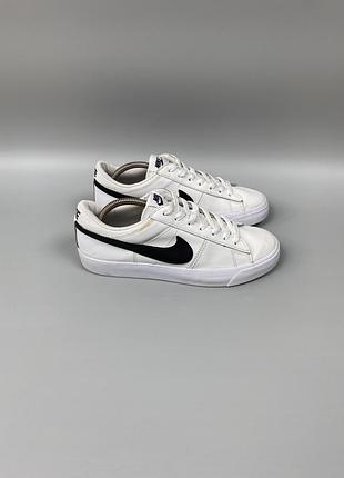 Чоловічі кросівки nike court royale ac white black в гарному стані, оригінал 41/26 см
