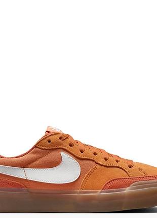 Nike sb zoom pogo plus dv5469-800 кеди кросівки помаранчеві 38,5 eur 7,5 us