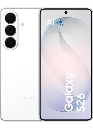 Смартфон samsung galaxy s26 5g (s942) 6.3' 12/512гб, 2sim, 4300ма•год, білий