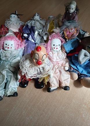 Продам фарфорові клоуни виробник тайвань