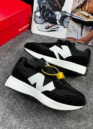 Кросівки new balance 327 black white