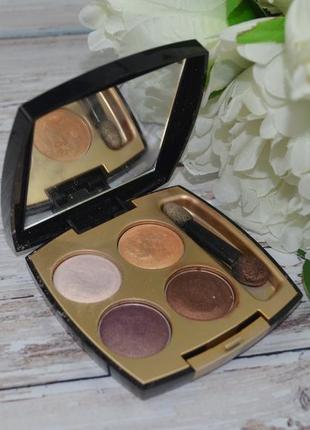 Фірмовий набір тіні для повік avon 24k gold eye shadow quad - gleam gold