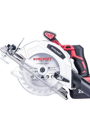 Аккумуляторная циркулярная пила worcraft ccs-s20li