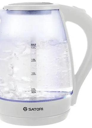Электрочайник satori sgk-4105-wt 1,8 л 1500 вт