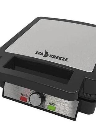 Вафельниця квадрат seabreeze sb-0101 1200 вт нержавіюча стала