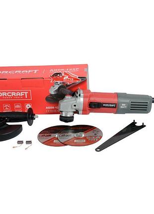 Шлифмашина угловая worcraft ag08-125p