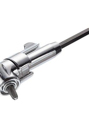 Кутовий адаптер для викруткових насадок 1/4" intertool vt-0106