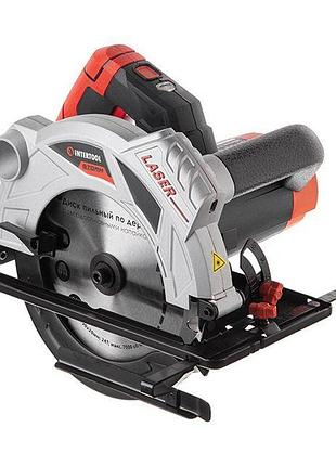 Пила дискова 1500 вт, диск 190 мм intertool wt-0618
