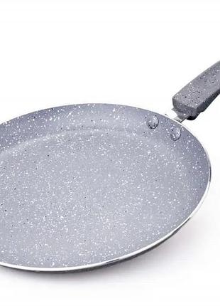 Сковорода блинная 18 см con brio св-1815 eco granite s