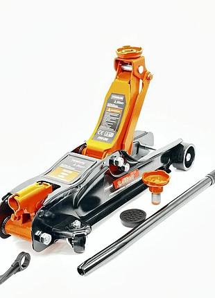 Гидравлический подкатный домкрат ferrum frfj25s 2500кг