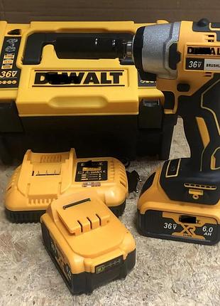 Аккумуляторный гайковерт dewalt dcf922d2t (36v, 6ah). акб гайковерт девольт