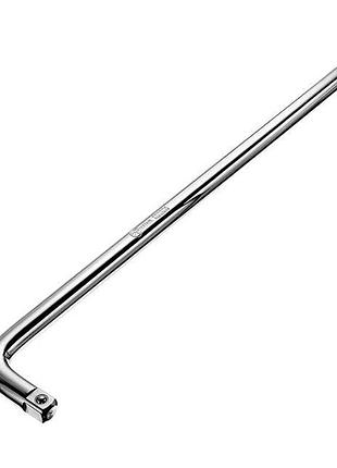 Вороток l-образный storm, 1/2", 400 мм, cr-v intertool et-1027