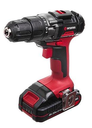Дриль-шурупокрут акумуляторний 35 нм intertool wt-0328