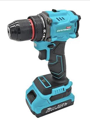 Аккумуляторный шуруповерт grand да-20/2 bl pro li-ion (тип м)