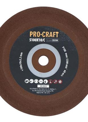 Заточный керамический диск procraft s100x10/с к ss350