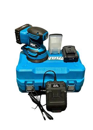 Аккумуляторная орбитальная шлифмашина makita dbo 180 24v 5 a/h