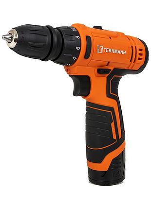 Шуруповерт акумуляторний tekhmann tcd-12/2 bs kit