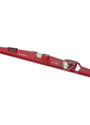 Уровень каменщика, ударный 60 см, 2 капсулы intertool mt-1560