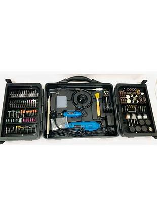 Гравер makita gd0603 + доп гравер 12v+ набор на 236 насадок румыния