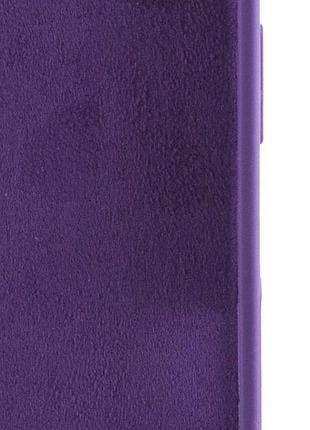 Чехол silicone case full camera protective (aa) для apple iphone 16 plus (6.7") фиолетовый / amethyst 6