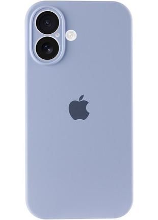 Чохол silicone case full camera protective (aa) для apple iphone 16 (6.1") блакитний / lilac blue 2